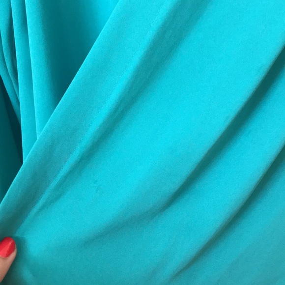 Teal blouse - Picture 4 of 5